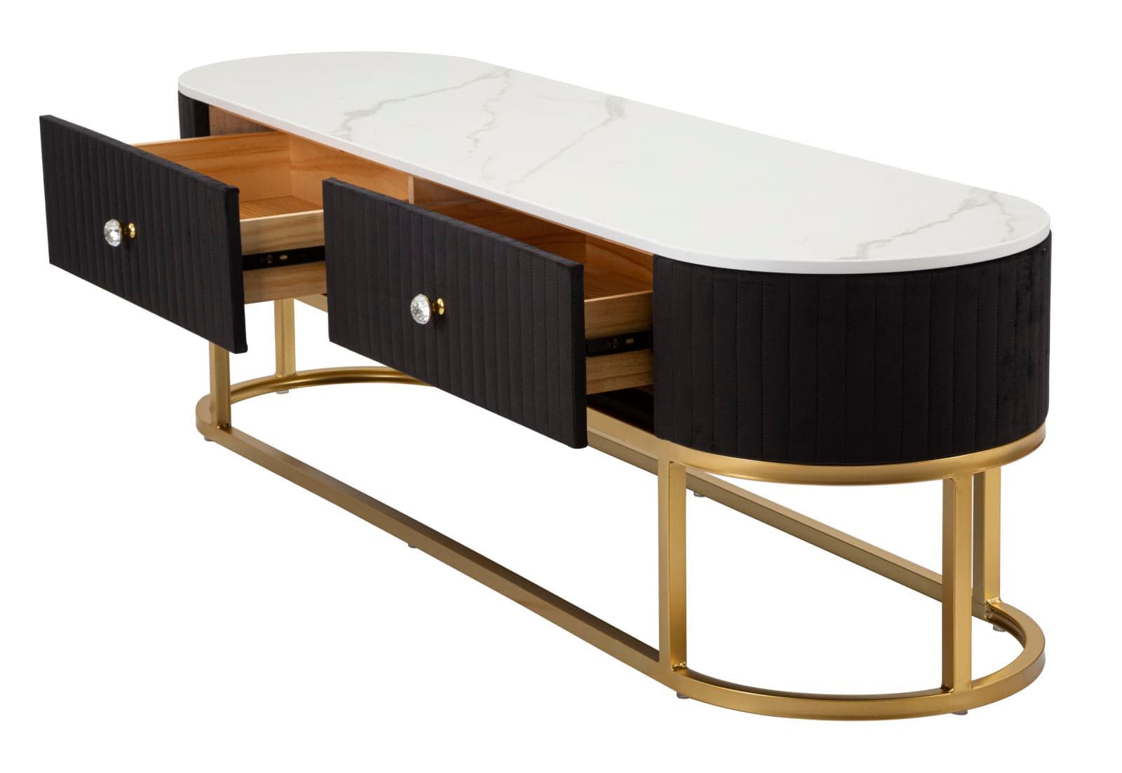 Mobile porta TV "Montpellier" per interno 150 x 42 x 45h cm in Pareti attrezzate Decor Space - Altamura, commercioVirtuoso.it