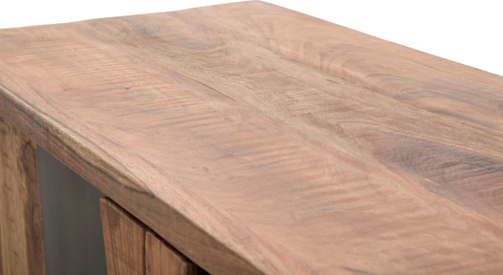 Mobile "Yellowstone" in legno di acacia per interno 175 x 40 x 80h cm in Pareti attrezzate Decor Space - Altamura, commercioVirtuoso.it