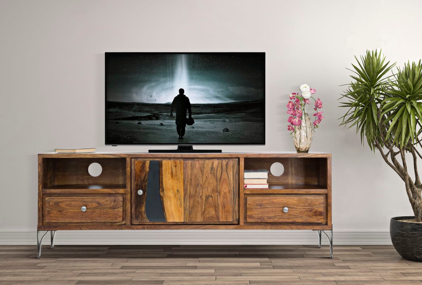 Mobile porta TV "Mustang" per interno 175 x 40 x 60h cm in Pareti attrezzate Decor Space - Altamura, commercioVirtuoso.it