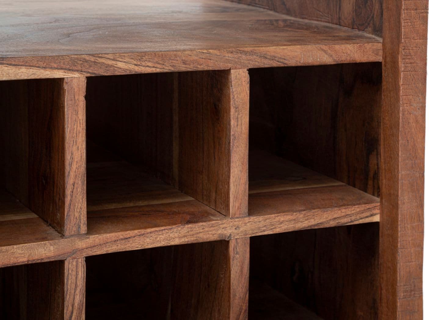 Libreria "Yellowstone" in legno di acacia e metallo per interno in Librerie Decor Space - Altamura, commercioVirtuoso.it