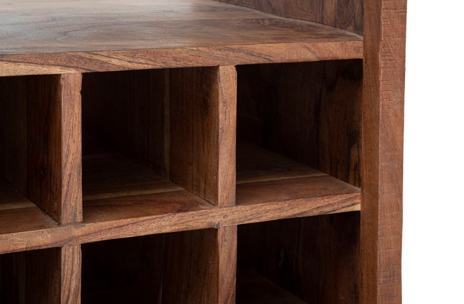 Libreria "Yellowstone" in legno di acacia e metallo per interno in Librerie Decor Space - Altamura, commercioVirtuoso.it