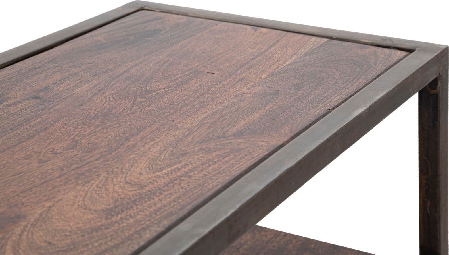 Mobiletto "Burn" in legno di acacia per interno 75 x 30 x 83h cm in Cassettiere Decor Space - Altamura, commercioVirtuoso.it
