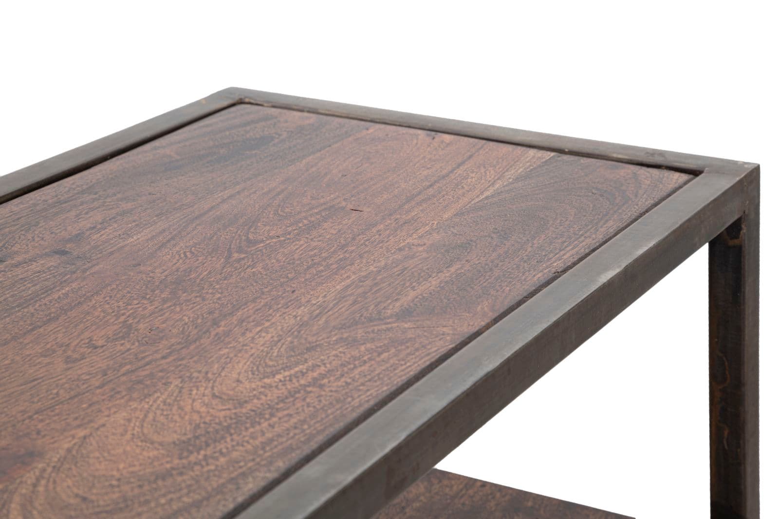 Mobiletto "Burn" in legno di acacia per interno 75 x 30 x 83h cm in Cassettiere Decor Space - Altamura, commercioVirtuoso.it