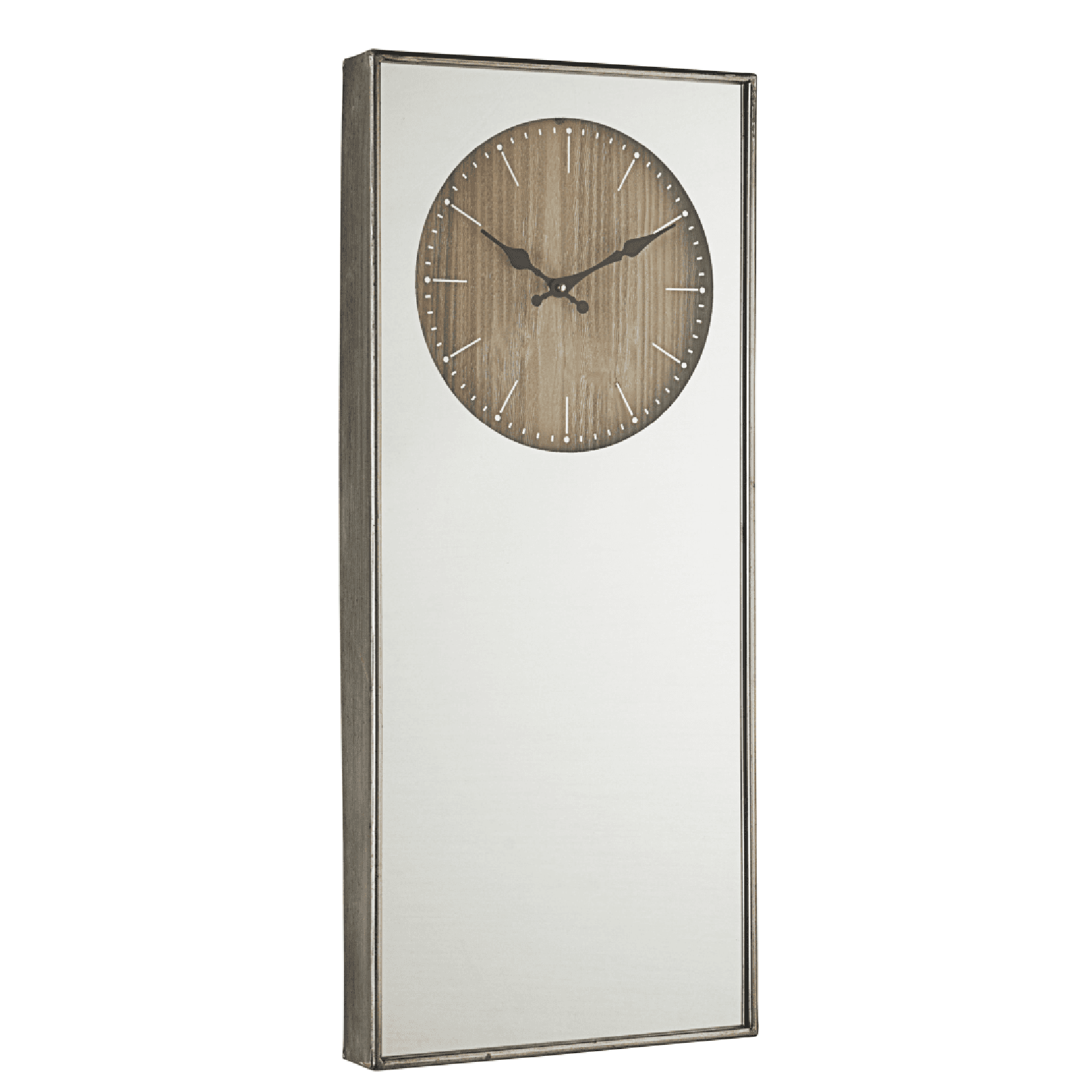 Orologio da parete "Ticking" in acciaio a batteria h 35x6x80 cm in Orologi da parete Decor Space - Altamura, commercioVirtuoso.it