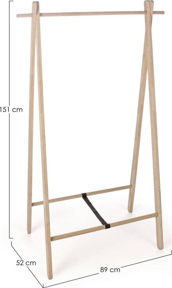 Stand appendiabiti "Daiki" in legno di betulla da assemblare in Appendiabiti Decor Space - Altamura, commercioVirtuoso.it