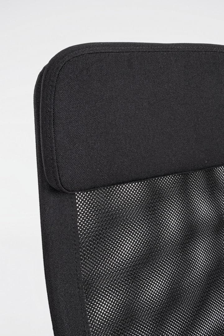 Poltrona "Clarissa" da ufficio ergonomica con braccioli, altezza regolabile, colore nero in Poltrone Decor Space - Altamura, commercioVirtuoso.it