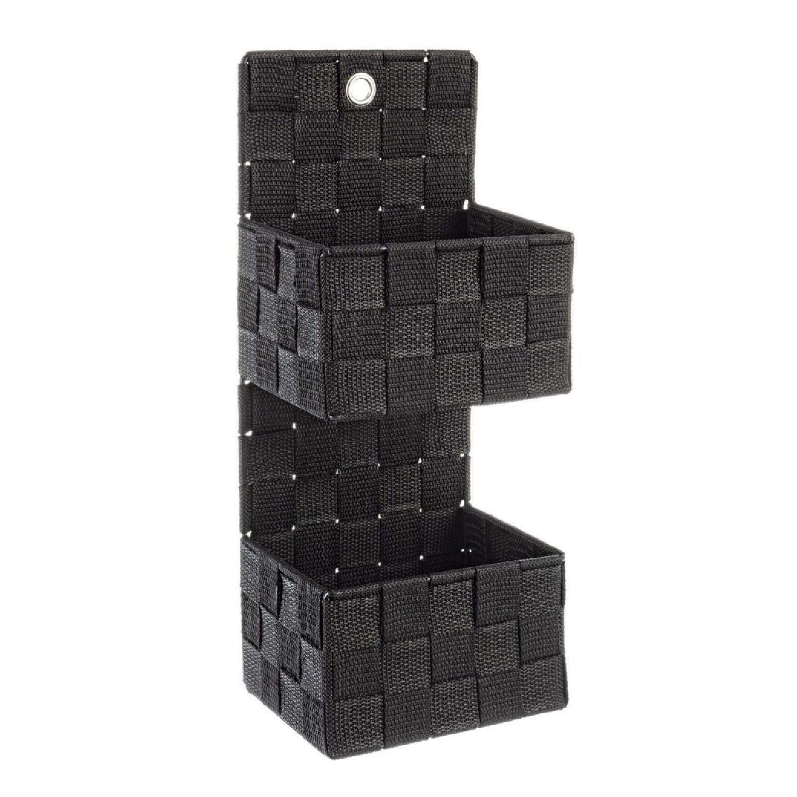 Porta oggetti parete 2 pezzi "Intreccio nylon" in Organizer per cassetti Decor Space - Altamura, commercioVirtuoso.it