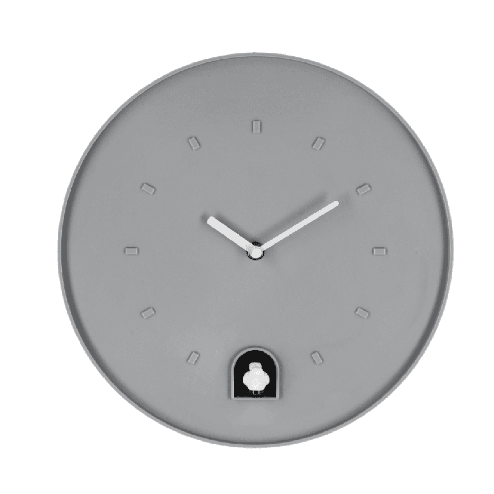 Orologio da parete "Damian" con cucù in plastica Ø30x8 cm a batteria in Orologi da parete Decor Space - Altamura, commercioVirtuoso.it