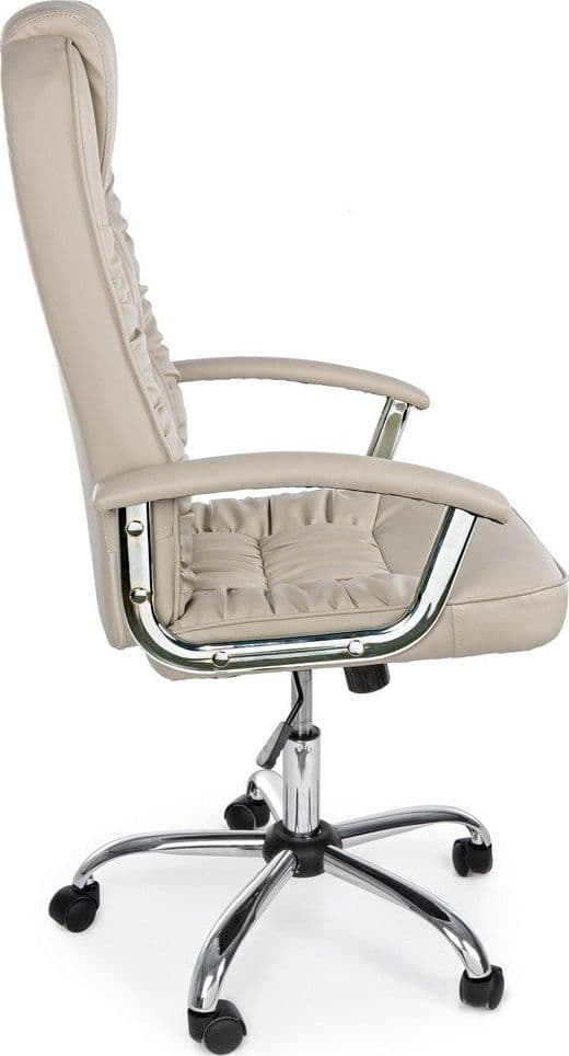 Poltrona "Dehli" da ufficio ergonomica, rivestimento in similpelle con braccioli e ruote in Poltrone Decor Space - Altamura, commercioVirtuoso.it
