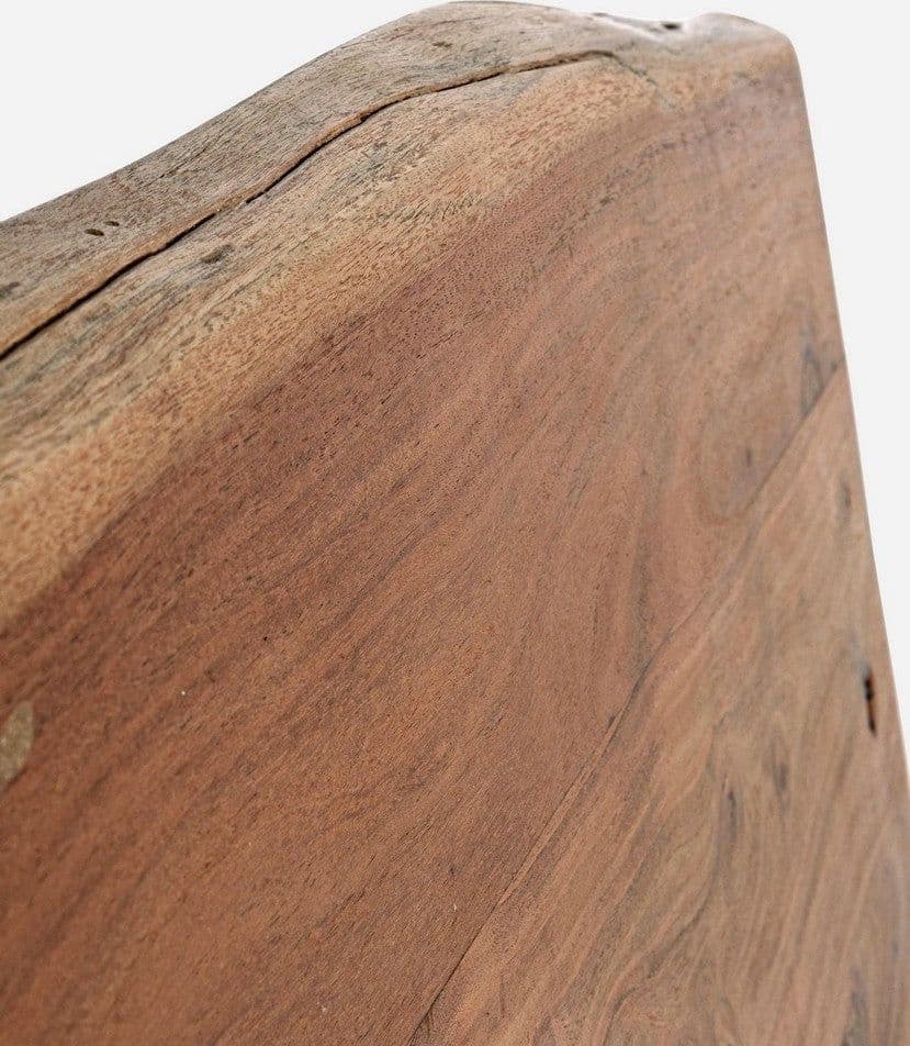 Letto a due posti "Aron" con Struttura in legno di acacia, stile moderno in Materassi Decor Space - Altamura, commercioVirtuoso.it
