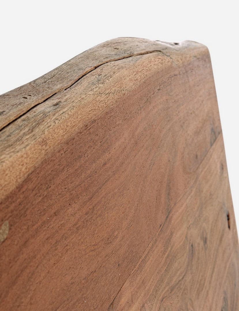 Letto a due posti "Aron" con Struttura in legno di acacia, stile moderno in Materassi Decor Space - Altamura, commercioVirtuoso.it