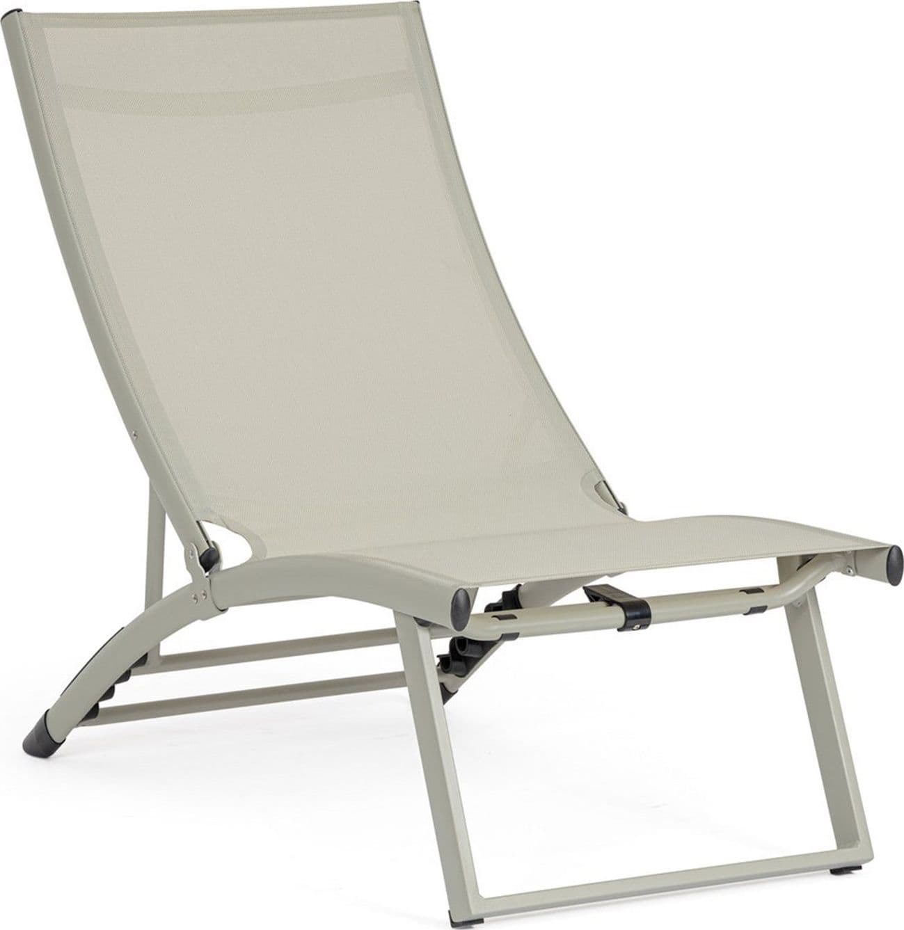 Poltrona Lounge reclinabile "Taylor" struttura in alluminio, da 53 x 166.5 x 90 cm - 24