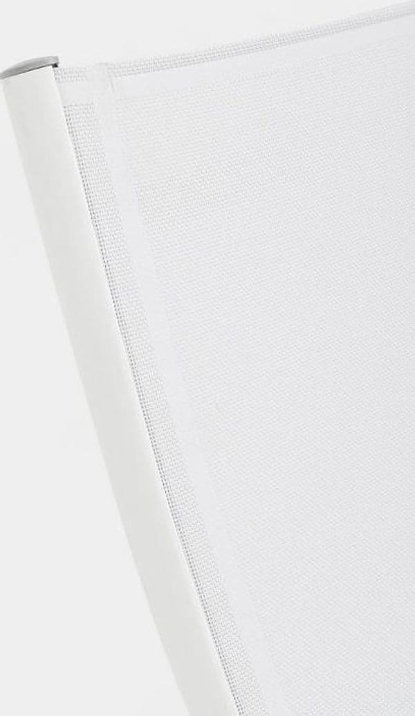 Poltrona Lounge reclinabile "Taylor" struttura in alluminio, da 53 x 166.5 x 90 cm in Poltrone Decor Space - Altamura, commercioVirtuoso.it