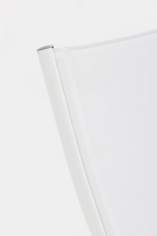 Poltrona Lounge reclinabile "Taylor" struttura in alluminio, da 53 x 166.5 x 90 cm in Poltrone Decor Space - Altamura, commercioVirtuoso.it