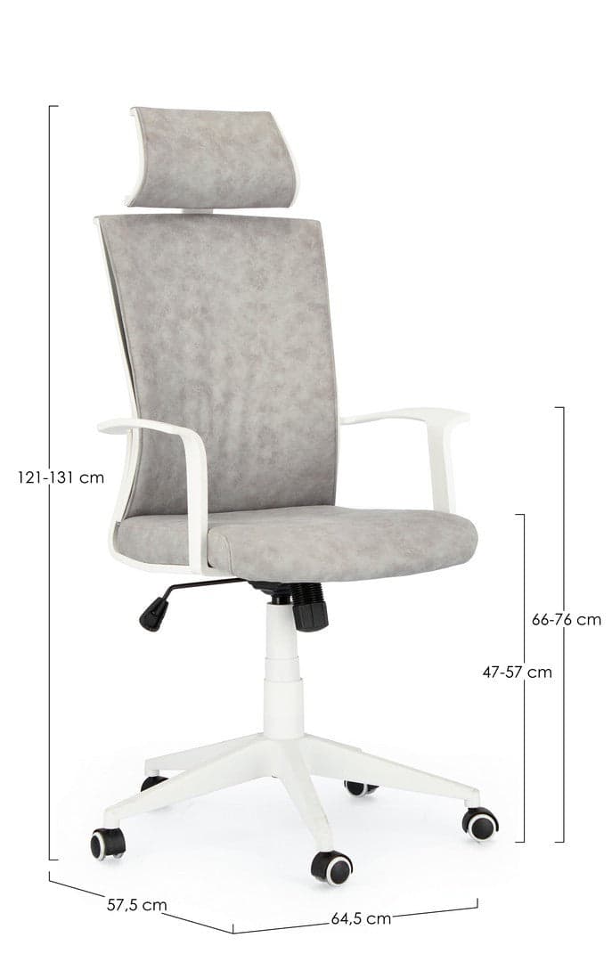 Poltrona "Gordon" da ufficio ergonomica con braccioli, meccanismo Butterfly in Poltrone Decor Space - Altamura, commercioVirtuoso.it