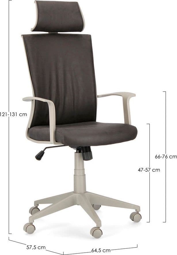 Poltrona "Gordon" da ufficio ergonomica con braccioli, meccanismo Butterfly in Poltrone Decor Space - Altamura, commercioVirtuoso.it