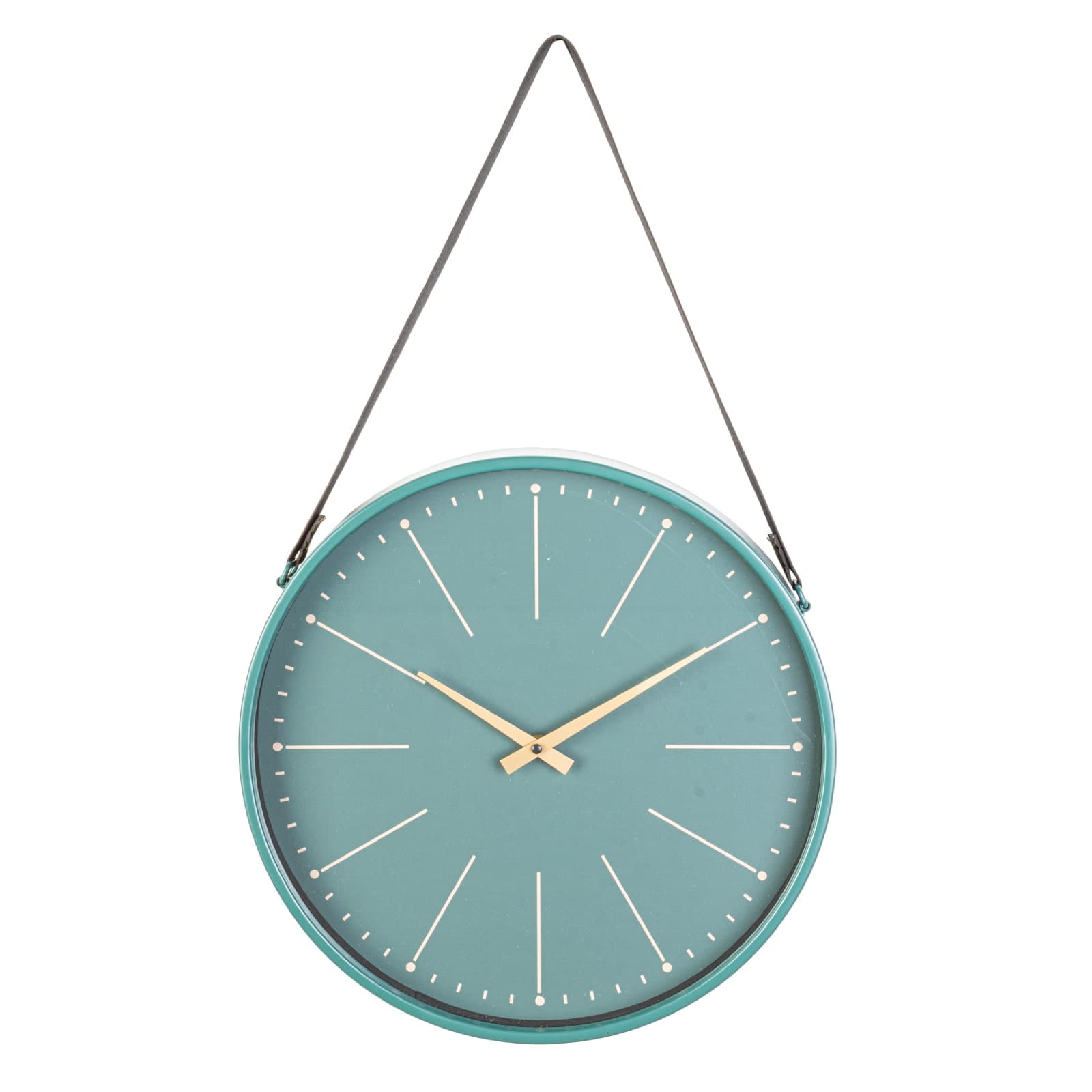 Orologio da parete "Timely"  in acciaio a batteria h 40x6x66 cm in Orologi da parete Decor Space - Altamura, commercioVirtuoso.it