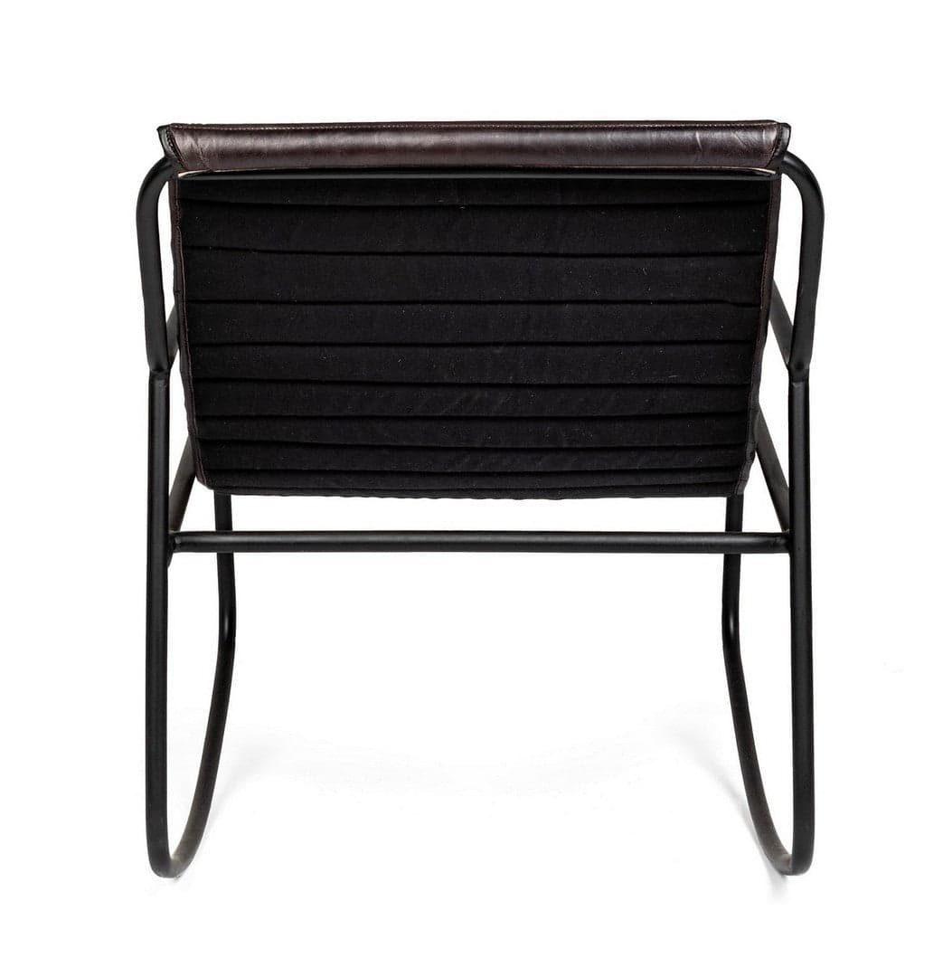 Poltrona "Karisma" per interno, Struttura In Acciaio 59 x 77 x 77h cm - 4