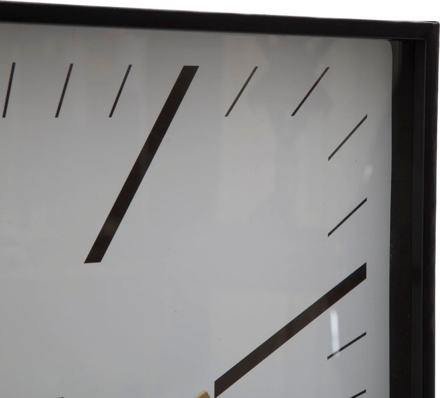Orologio da parete classico forma quadrata per salotto e cucina in Orologi da parete Decor Space - Altamura, commercioVirtuoso.it