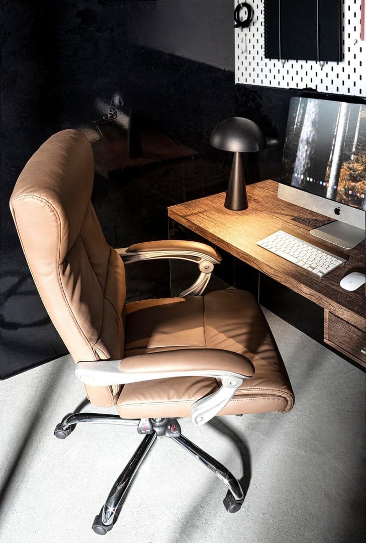 Sedia "Lisbona" da ufficio ergonomica con braccioli, altezza regolabile, schienale reclinabile in Poltrone Decor Space - Altamura, commercioVirtuoso.it