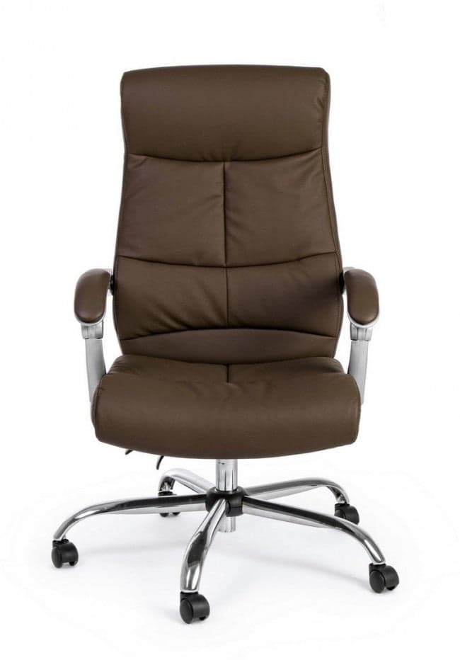 Sedia "Lisbona" da ufficio ergonomica con braccioli, altezza regolabile, schienale reclinabile in Poltrone Decor Space - Altamura, commercioVirtuoso.it