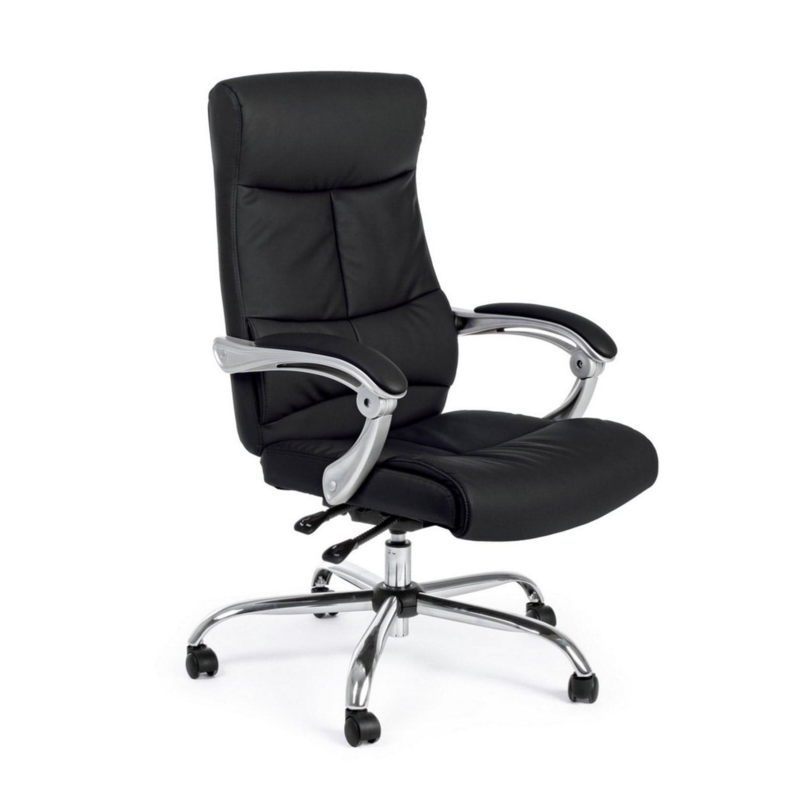 Sedia "Lisbona" da ufficio ergonomica con braccioli, altezza regolabile, schienale reclinabile in Poltrone Decor Space - Altamura, commercioVirtuoso.it