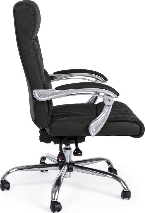 Sedia "Lisbona" da ufficio ergonomica con braccioli, altezza regolabile, schienale reclinabile in Poltrone Decor Space - Altamura, commercioVirtuoso.it