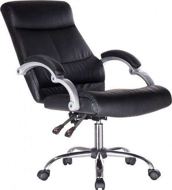 Sedia "Lisbona" da ufficio ergonomica con braccioli, altezza regolabile, schienale reclinabile in Poltrone Decor Space - Altamura, commercioVirtuoso.it