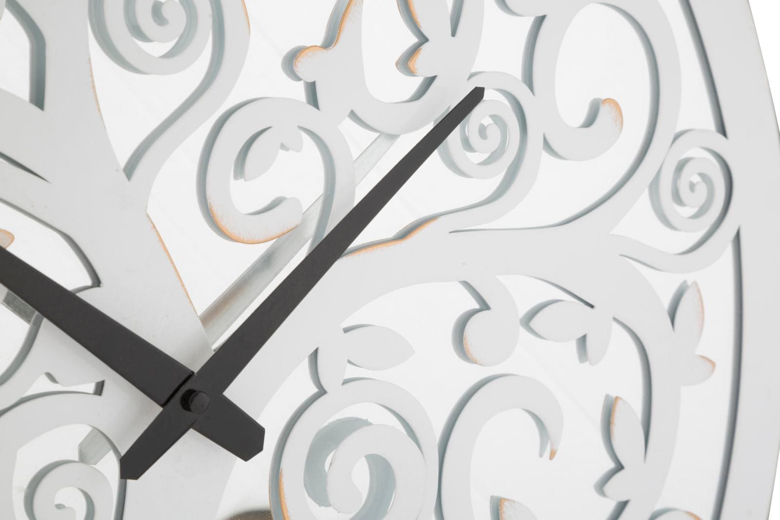 Orologio da parete con albero colore bianco per salotto e cucina in Orologi da parete Decor Space - Altamura, commercioVirtuoso.it