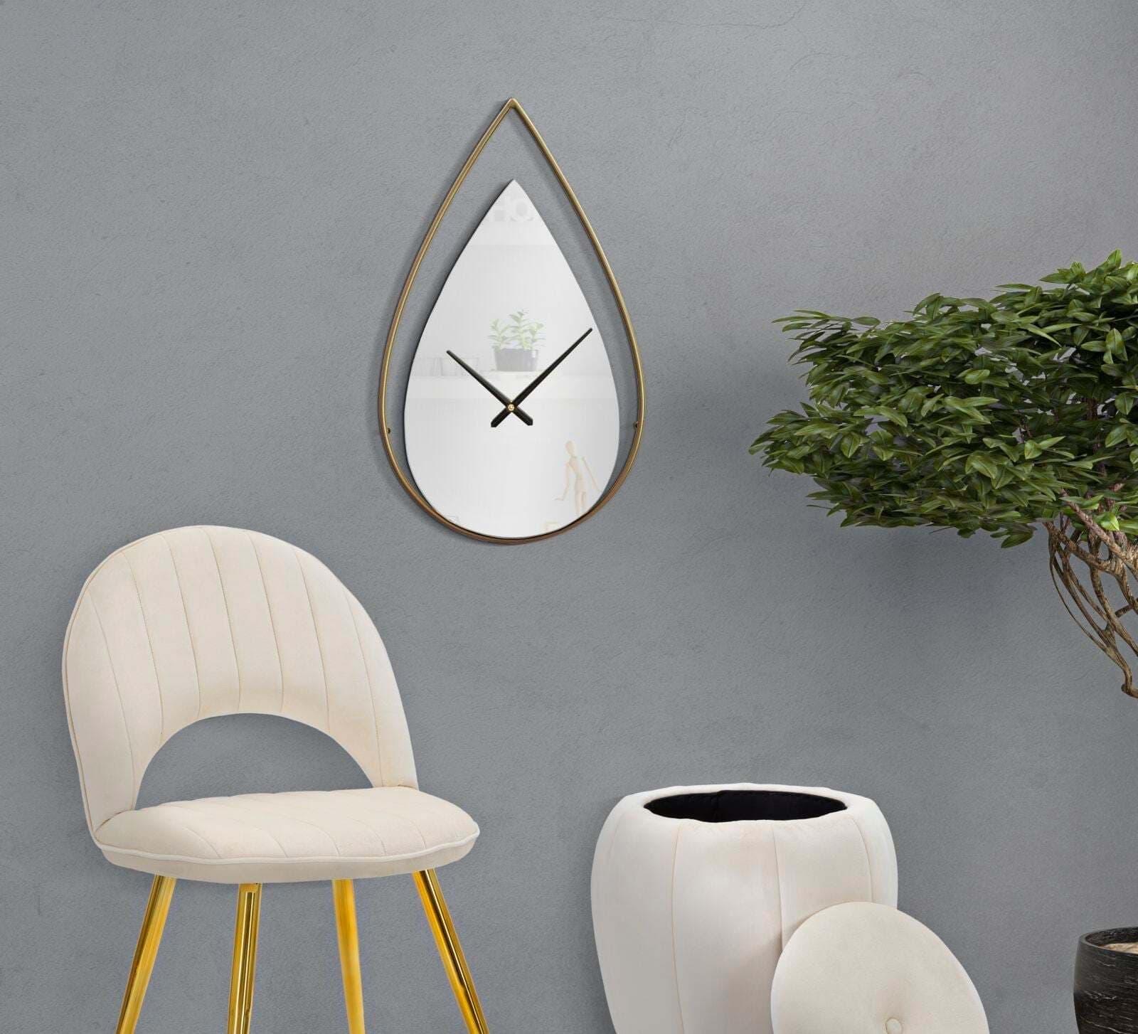 Orologio-da-parete-a-forma-di-goccia-per-salotto-e-cucina