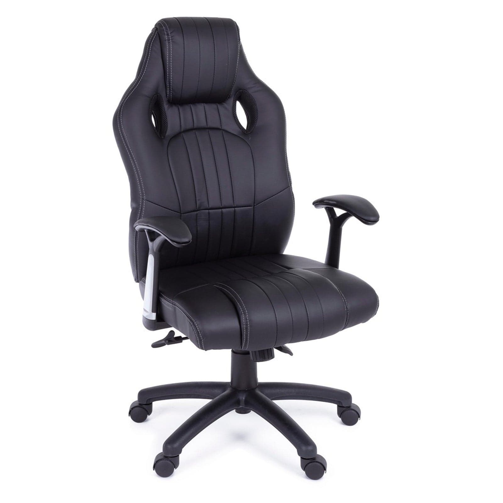 Poltrona "Spider" da gaming ed ufficio ergonomica, con braccioli, schienale reclinabile e ruote in Poltrone Decor Space - Altamura, commercioVirtuoso.it