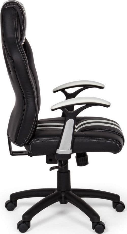 Poltrona "Spider" da gaming ed ufficio ergonomica, con braccioli, schienale reclinabile e ruote in Poltrone Decor Space - Altamura, commercioVirtuoso.it