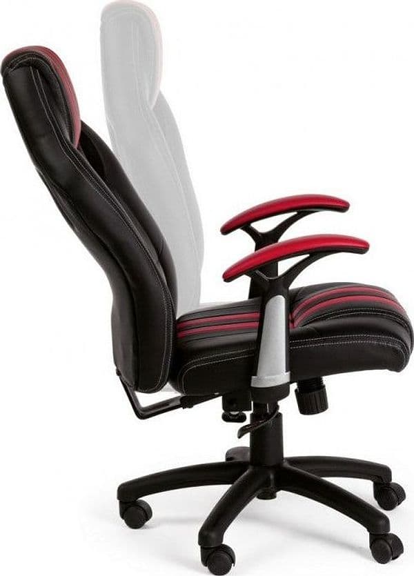 Poltrona "Spider" da gaming ed ufficio ergonomica, con braccioli, schienale reclinabile e ruote - 27