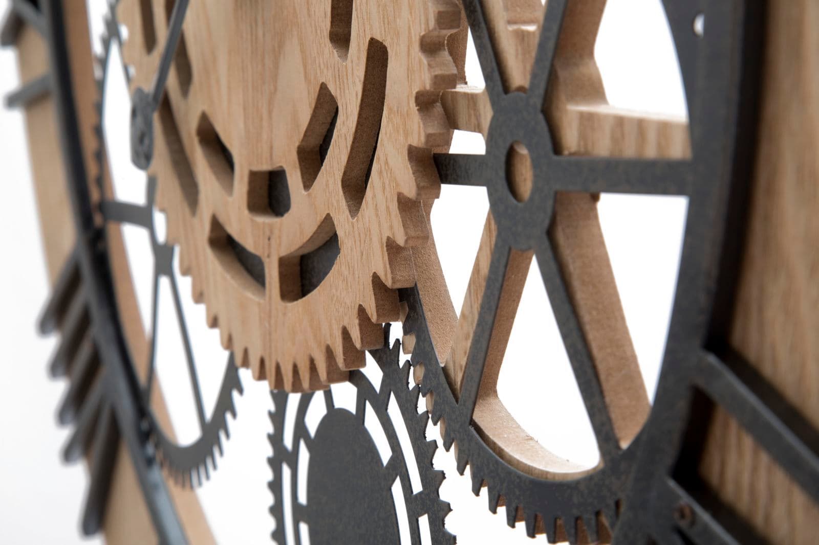 Orologio-da-parete-con-ingranaggi-in-ferro-e-legno-MDF-per-salotto-e-cucina