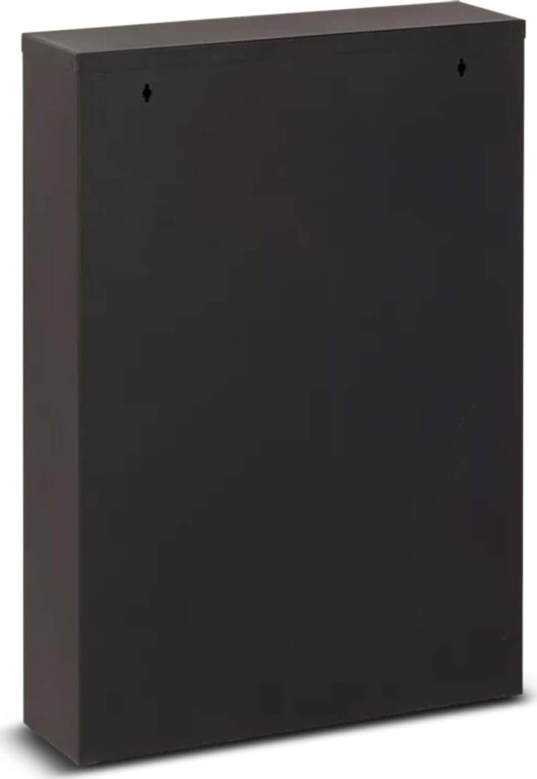 Scarpiera-Slim-in-metallo-Nero-con-ante-basculanti-porta-scarpe-salvaspazio-da-interno