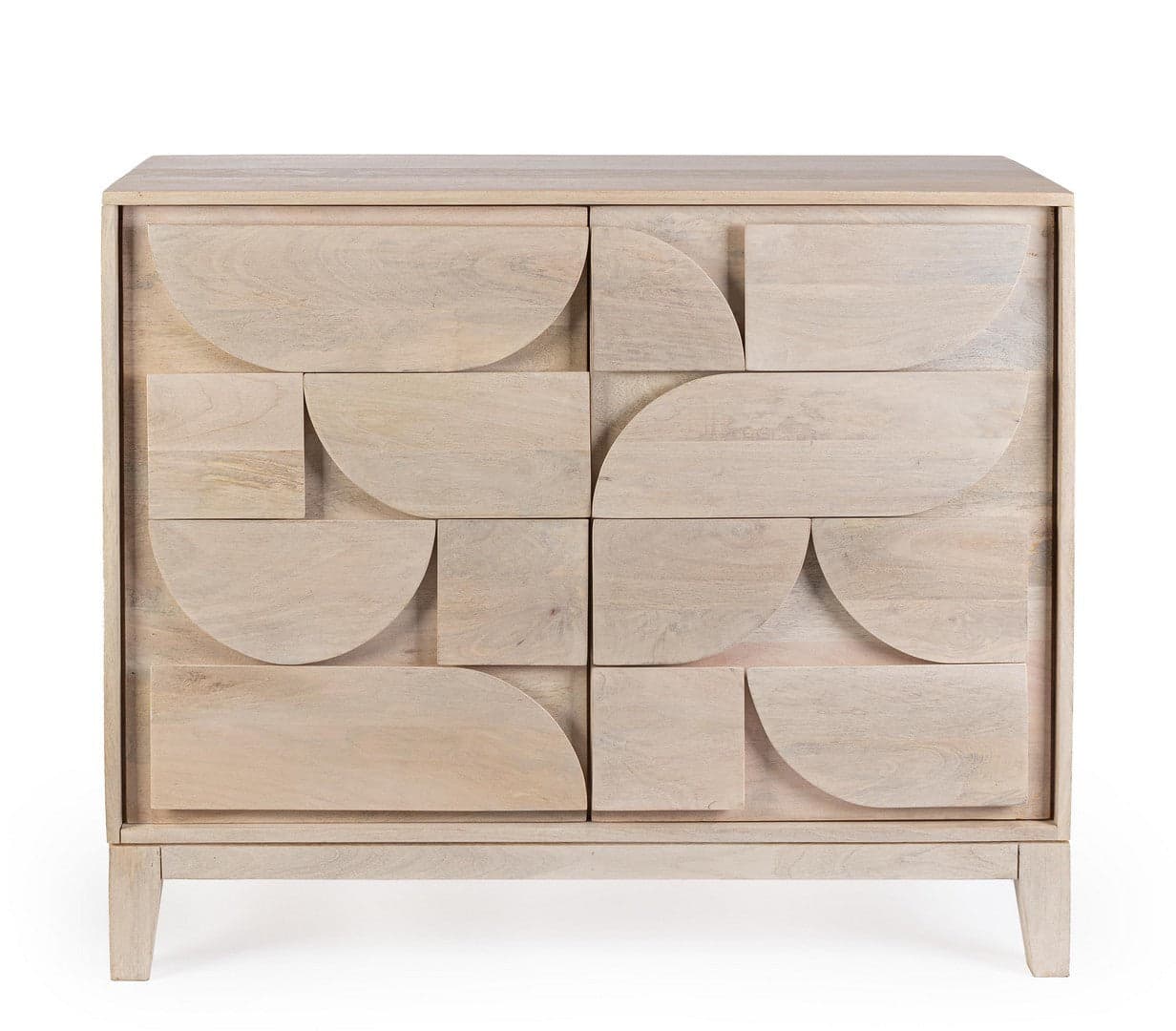 Mobile credenza "Archita" in mdf-legno di mango, schienale in mdf in Credenze Decor Space - Altamura, commercioVirtuoso.it