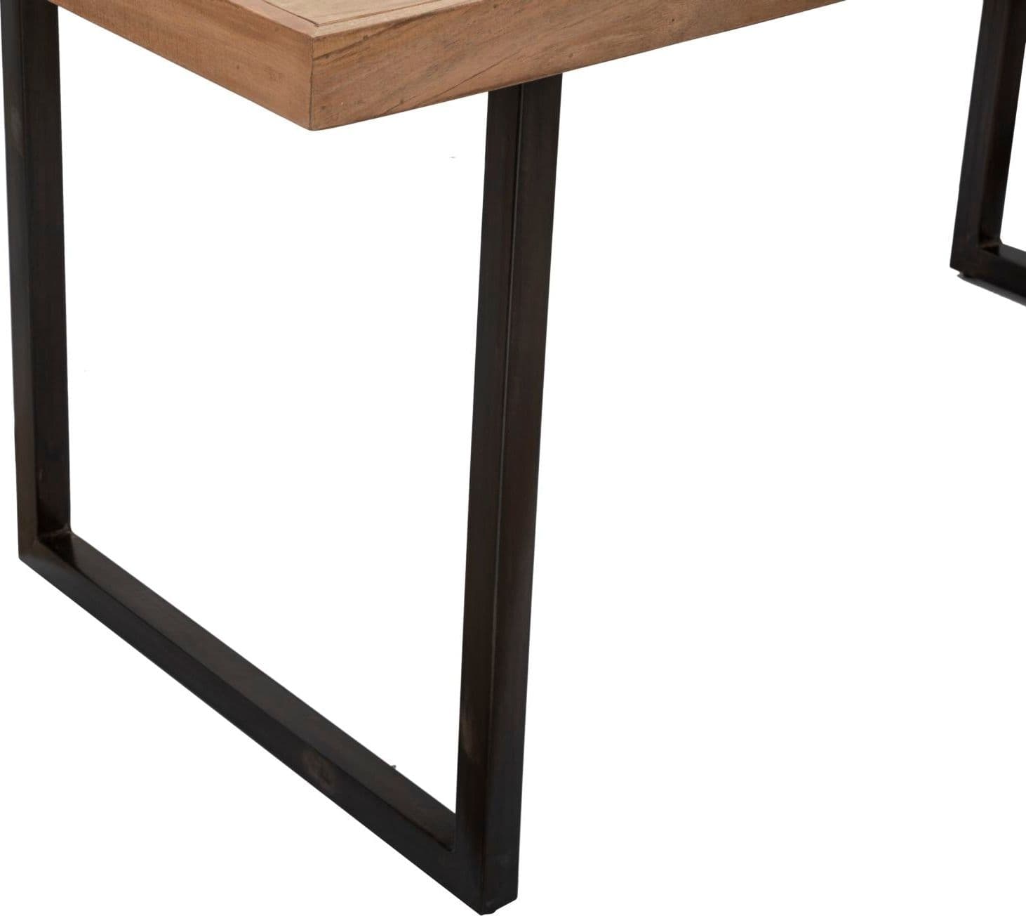 Tavolo "Mumbai" in legno di acacia per cucina e soggiorno 175 x 90 cm in Tavoli da sala da pranzo Decor Space - Altamura, commercioVirtuoso.it