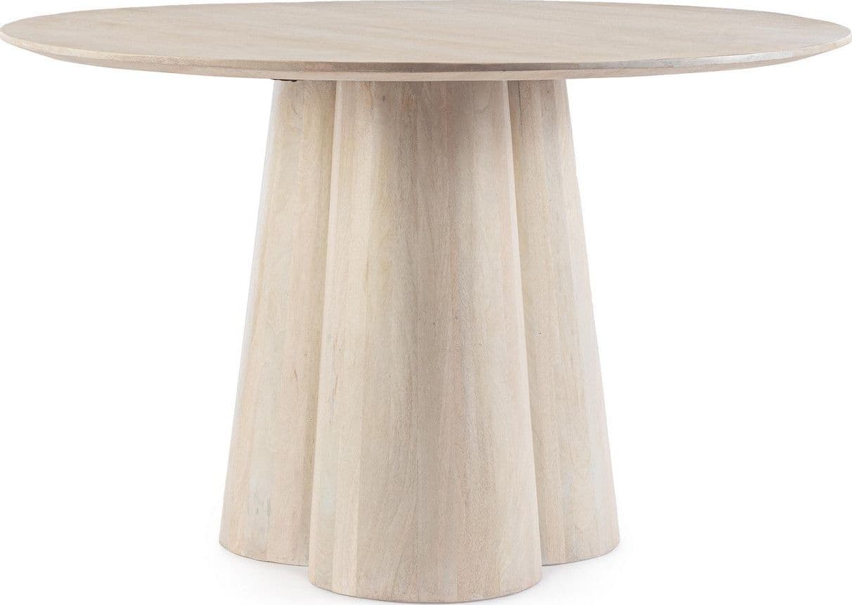 Tavolo "Nassor" struttura in legno di mango, per interno ed esterno 120 x 77h cm in Tavoli da sala da pranzo Decor Space - Altamura, commercioVirtuoso.it