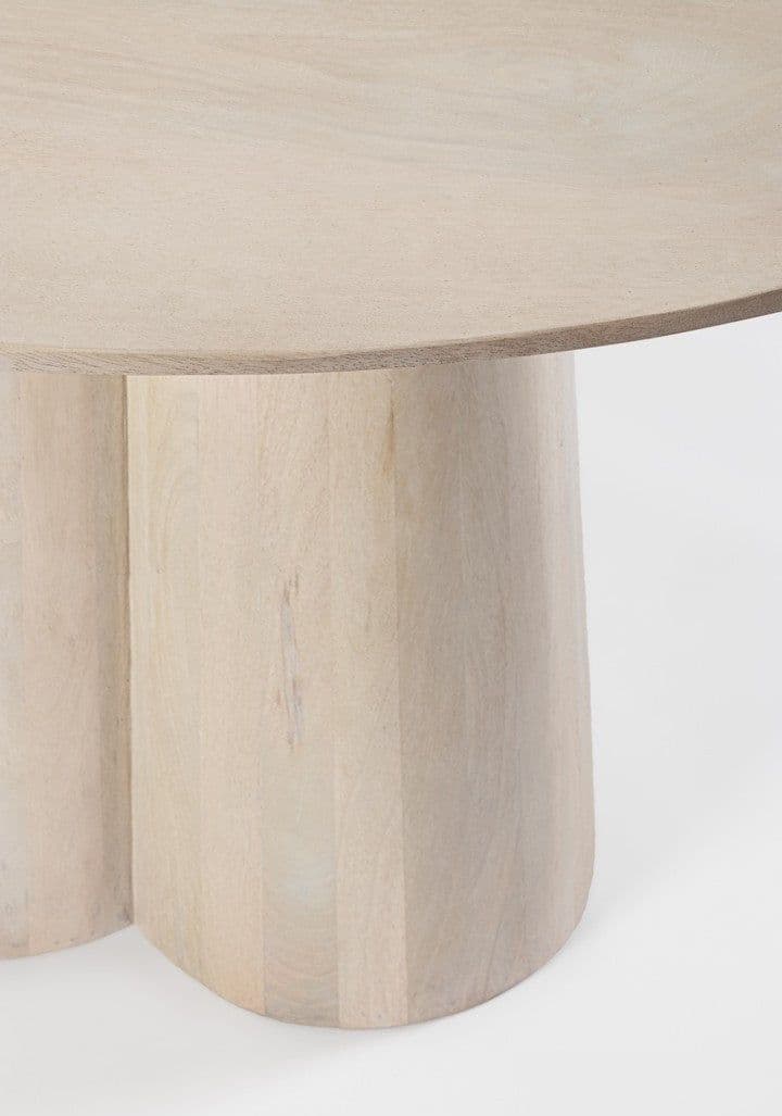 Tavolo "Nassor" struttura in legno di mango, per interno ed esterno 120 x 77h cm in Tavoli da sala da pranzo Decor Space - Altamura, commercioVirtuoso.it
