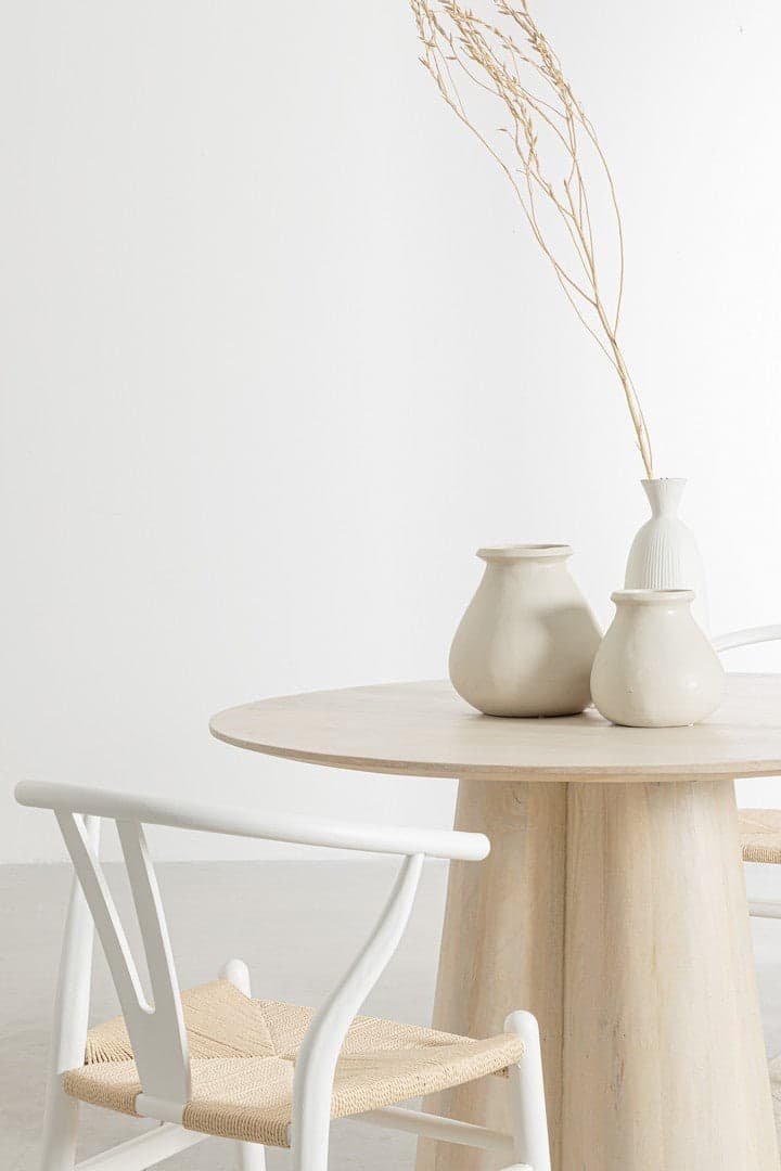 Tavolo "Nassor" struttura in legno di mango, per interno ed esterno 120 x 77h cm in Tavoli da sala da pranzo Decor Space - Altamura, commercioVirtuoso.it