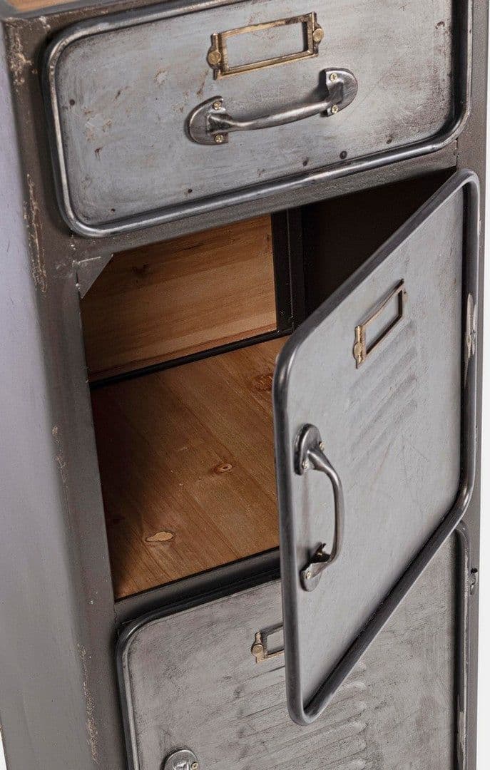 Cassettiera "Store" per interno, con 2 Ante-10 Cassetti, 71 x 38.5 x 176 cm - 22