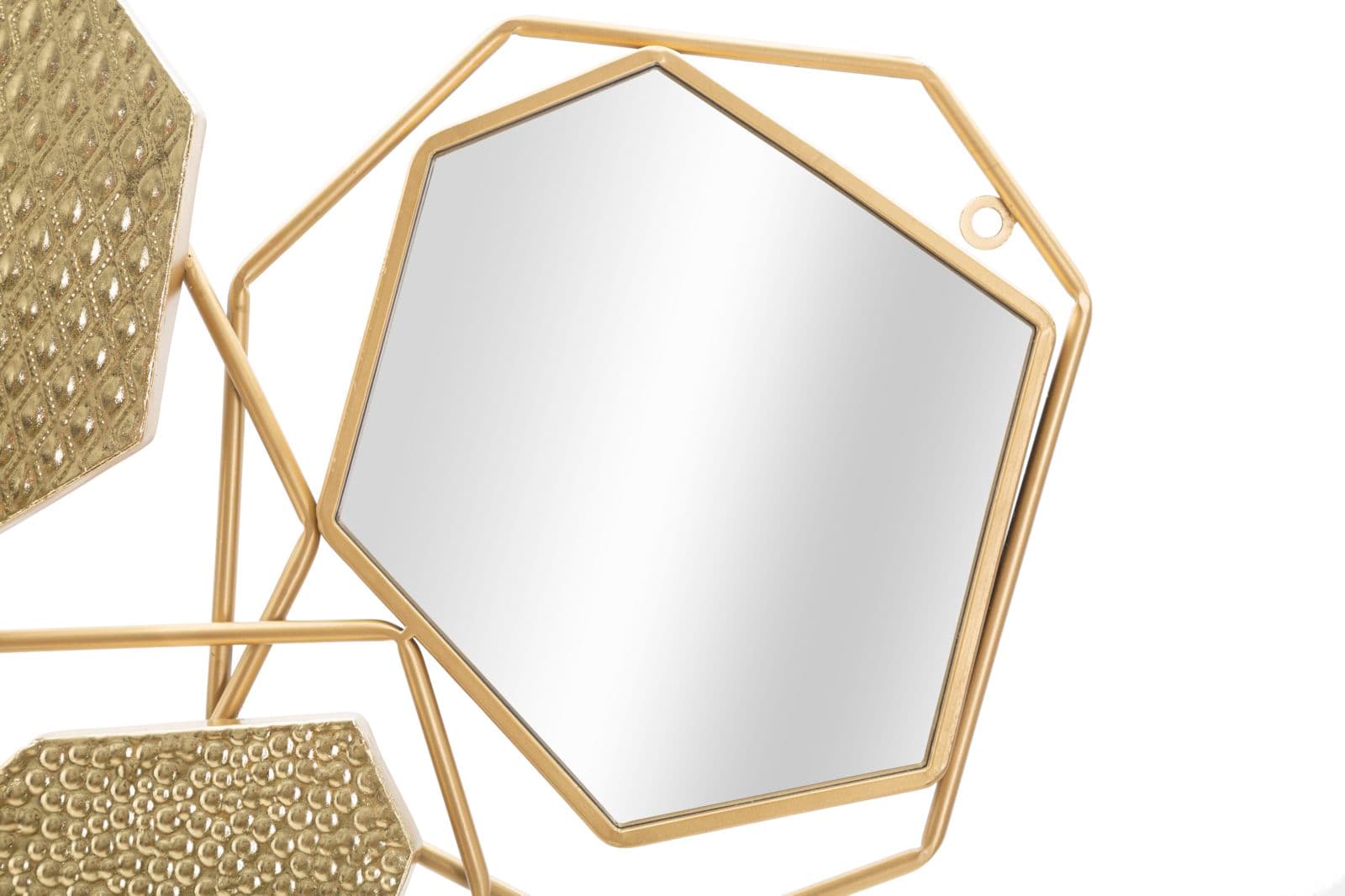 Composizione decorativa da parete con specchi per salotti e camere da letto in Specchi da parete Decor Space - Altamura, commercioVirtuoso.it
