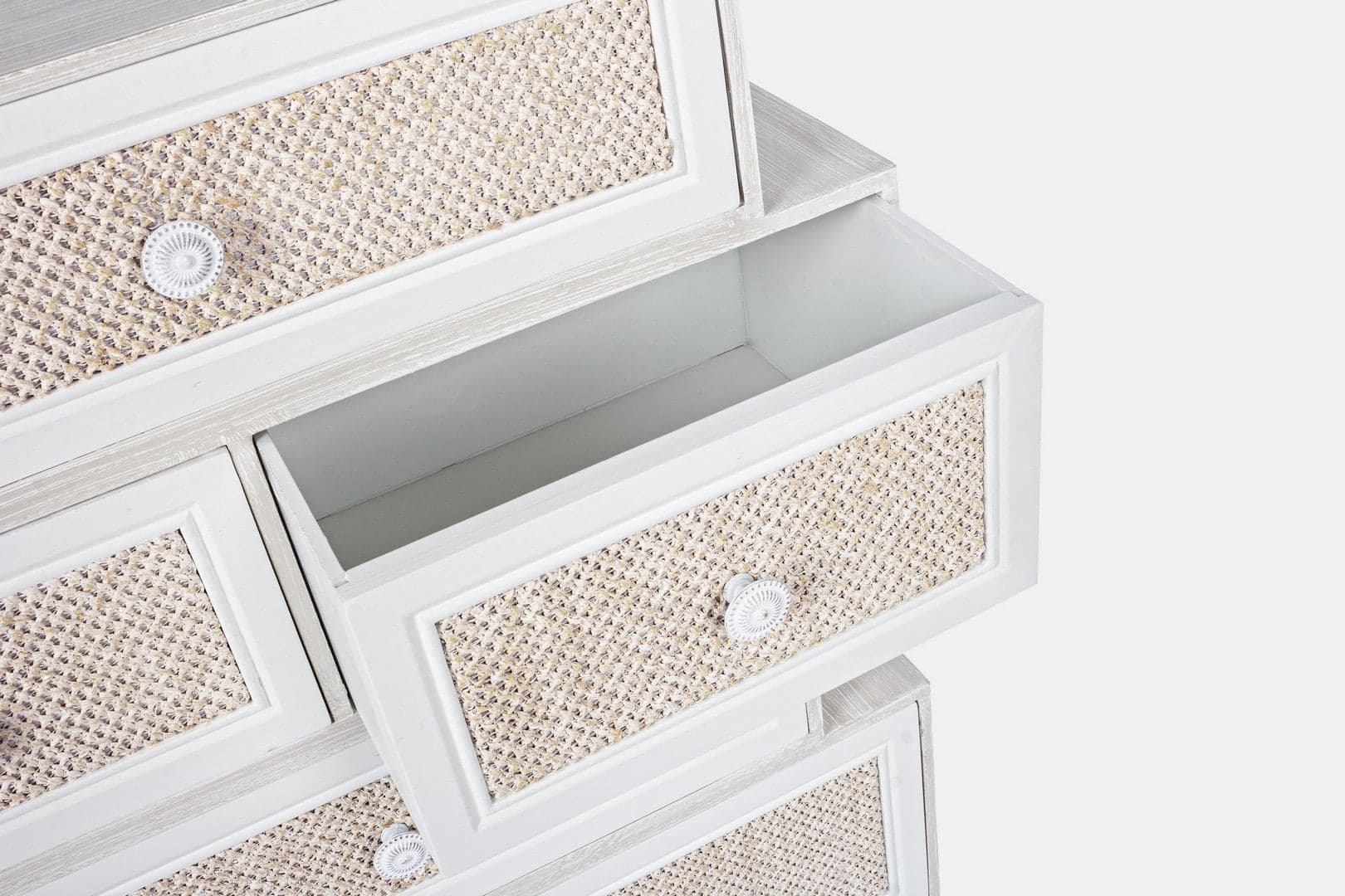 Cassettiera "Montiel" per interno, con 6 Cassetti, 66.5 x 36.5 x 76.5 cm in Cassettiere Decor Space - Altamura, commercioVirtuoso.it