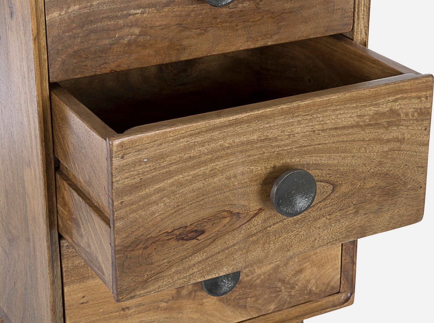 Cassettiera "Sylvester" per interno, con 6 Cassetti, 124 x 50 x 70 cm in Cassettiere Decor Space - Altamura, commercioVirtuoso.it