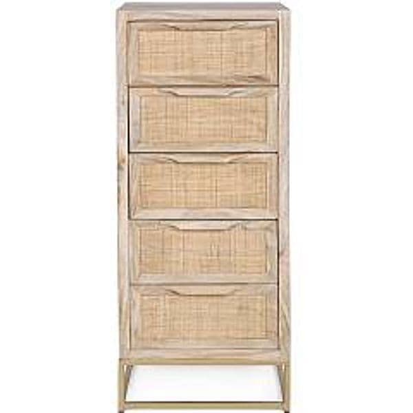 Cassettiera "Exor" per interno, con 5 Cassetti, 50 x 40 x 109 cm in Cassettiere Decor Space - Altamura, commercioVirtuoso.it