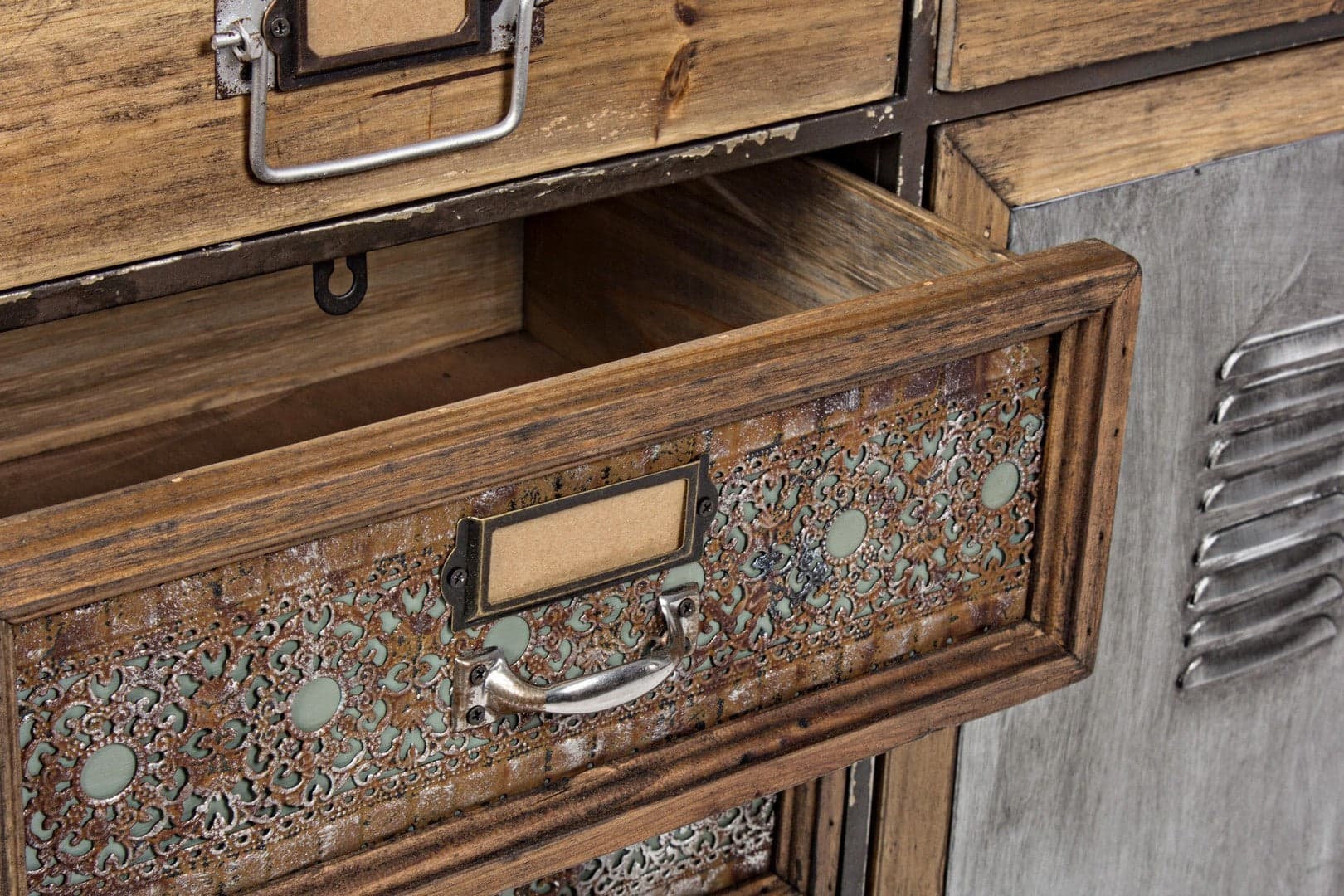 Cassettiera "Officina" per interno, con 25 Cassetti-1 Ante, 82 x 37.5 x 138.5 cm in Cassettiere Decor Space - Altamura, commercioVirtuoso.it