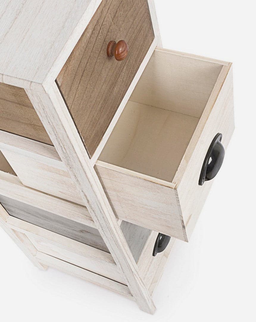 Cassettiera "Madyson" per interno, con 5 Cassetti in Cassettiere Decor Space - Altamura, commercioVirtuoso.it