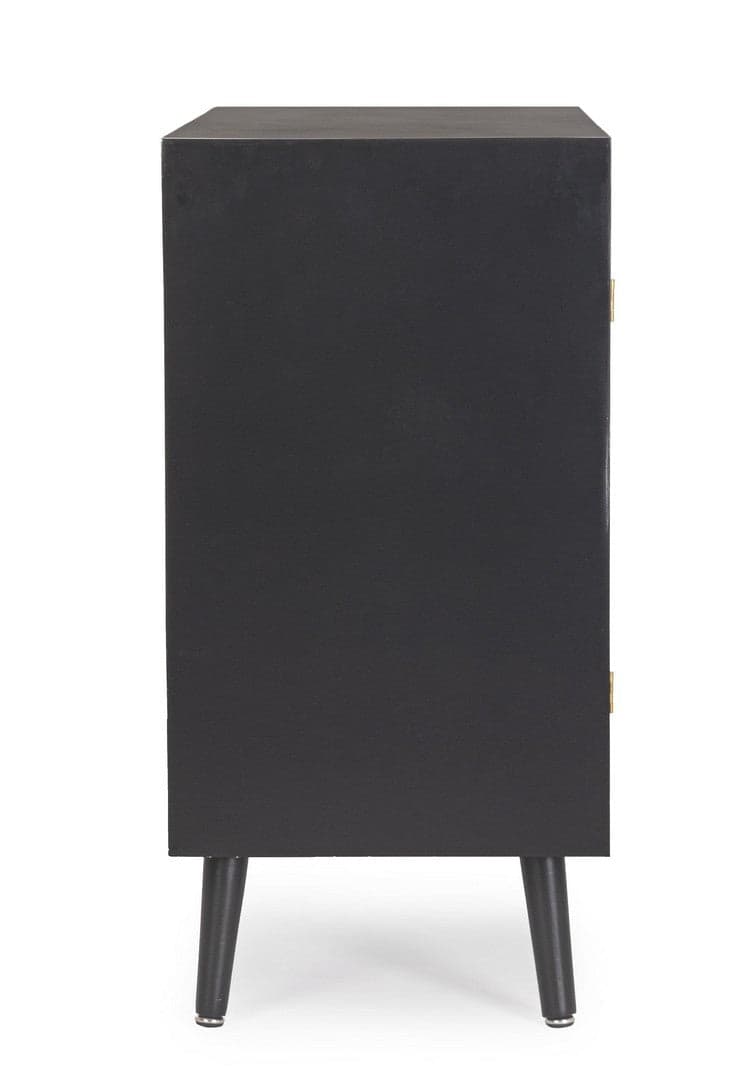 Mobile credenza "Josine" in mdf-legno di pino, inserti in rattan in Credenze Decor Space - Altamura, commercioVirtuoso.it