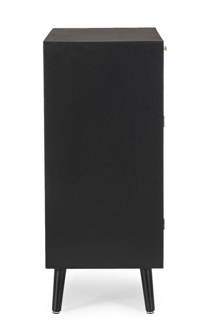 Mobile credenza "Josine" in mdf-legno di pino, inserti in rattan in Credenze Decor Space - Altamura, commercioVirtuoso.it