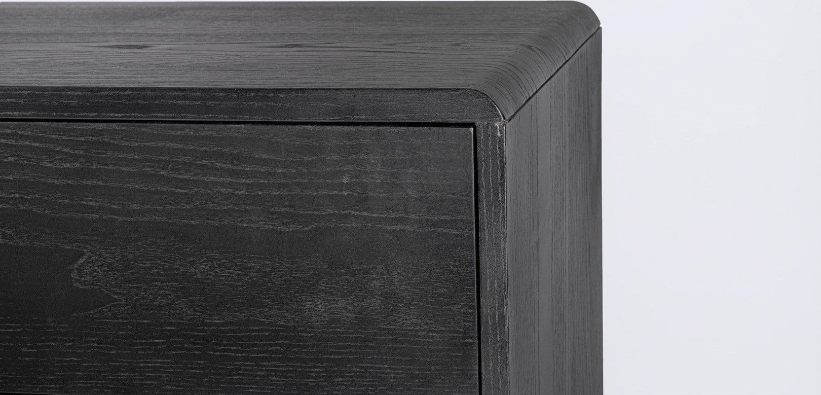 Mobile credenza "Widald" in mdf-legno di frassino, gambe in acciaio, per interno - 22
